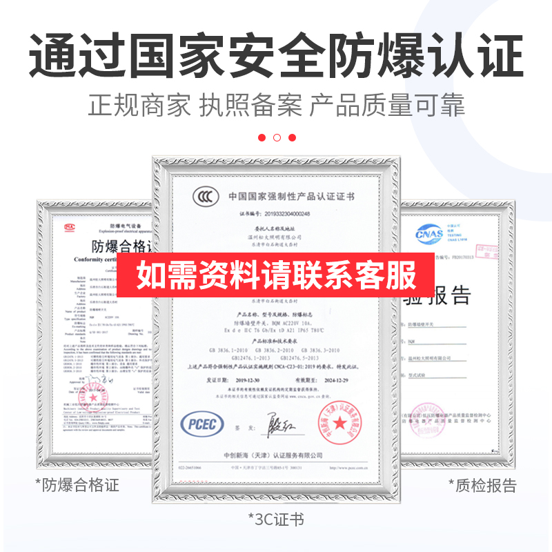 防爆墙壁插座220V/380V工程消防EX防爆无火花插销插座装置开关20A