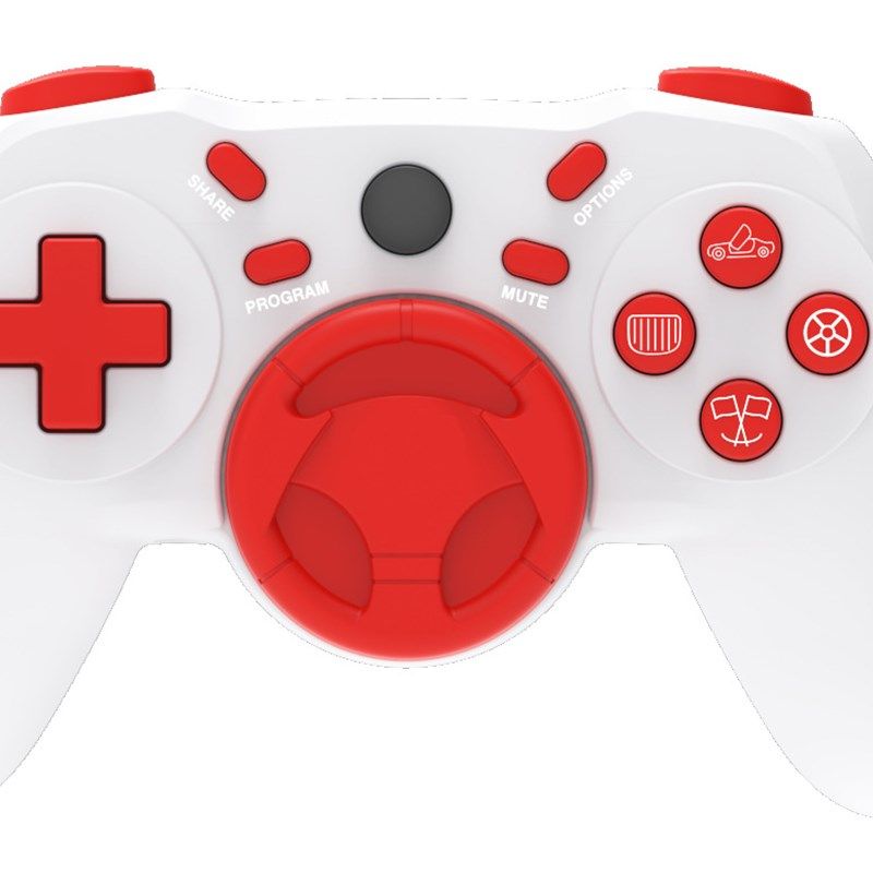 P4蓝牙私模赛车带方向盘游戏手柄电脑STEAM欧卡地平线安卓手机