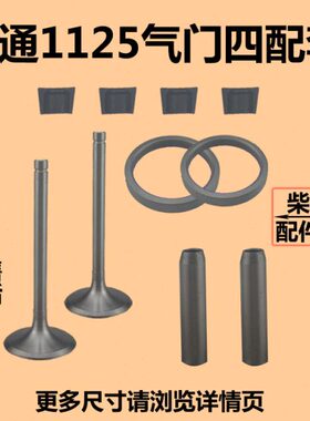 常州常通柴油机CT1125CT1130ZS1125ZS1130 气门导管四配套  组件