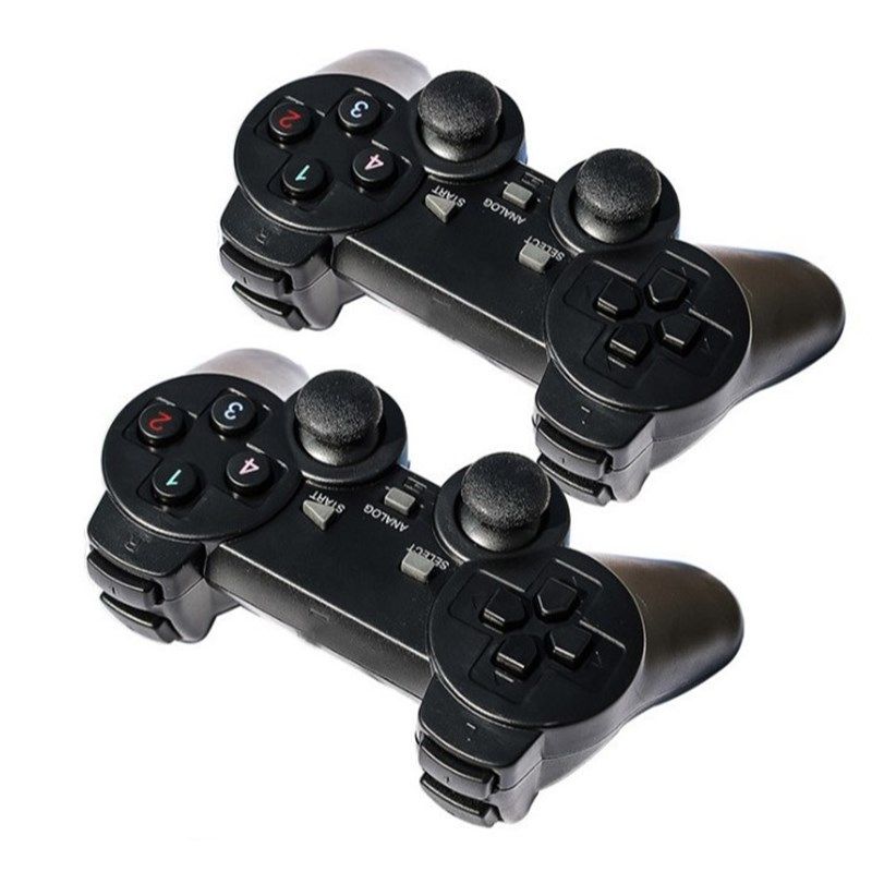 2.4G双打手柄2.4G无线USB双打游戏手柄双震动TV电视电脑双人手柄
