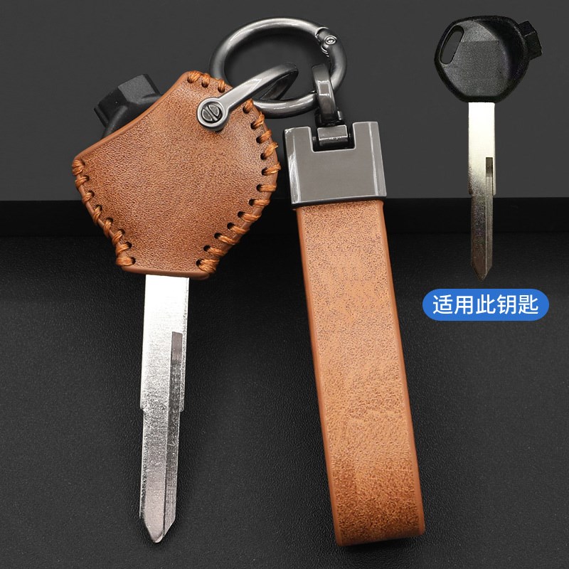 适用本田维多利亚钥匙套NX125钥匙包/钱江鸿125改装摩托车锁匙壳
