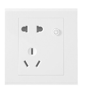 智能插座定时器电源时控AG钢化玻璃USB墙壁无线遥控开关插座面板