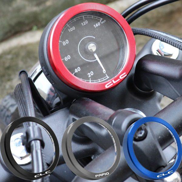 适用春风XO狒狒125 250CLC改装配件电子表防护壳垫子仪表装饰框