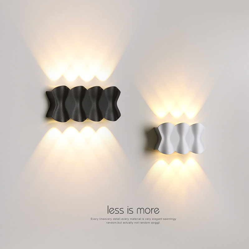 壁灯卧室床头灯具创意个性简约现代楼梯过道壁灯酒店墙壁造型灯饰