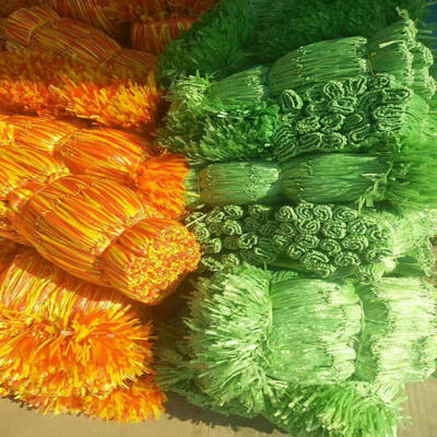 鹏成编织袋手提西瓜网兜尼龙草西瓜绳手工编织小号10斤西瓜袋