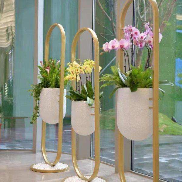 定制不锈钢室内铁艺花箱组合花架售楼部商业广场花槽树箱围栏花钵,家居饰品,落地摆件,淘宝优惠券,粉丝福利购,淘宝优惠卷