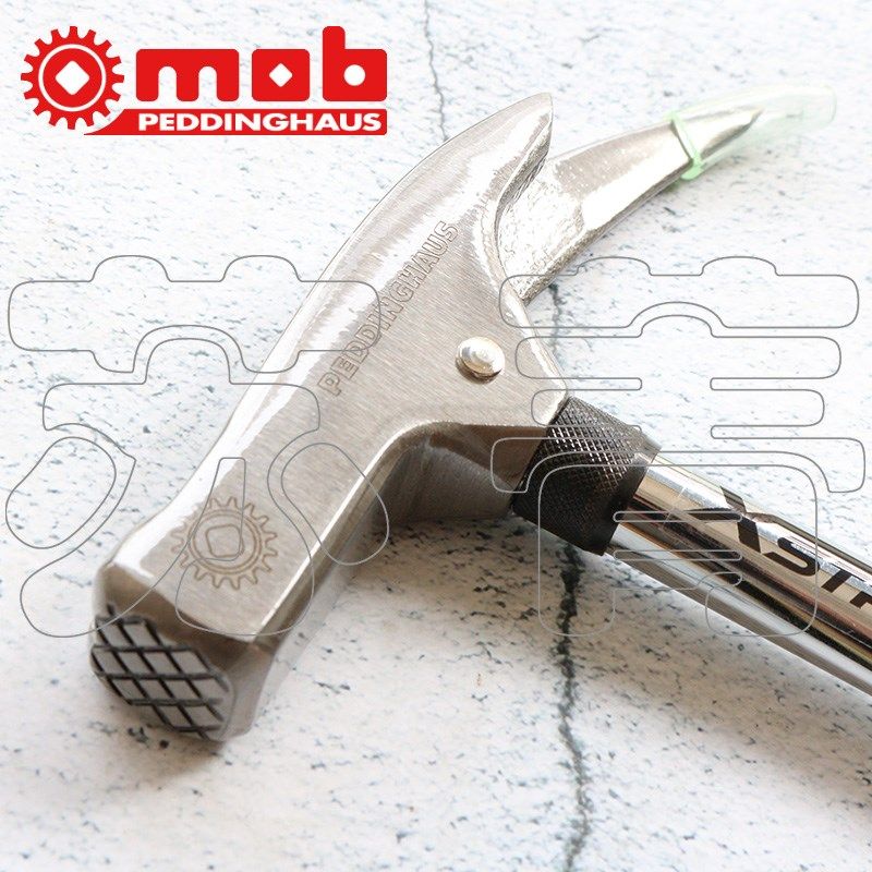 德国MOB PEDDINGHAUS 木工独角锤 锤头带磁性拔钉器 橡胶握柄600g,纺织面料/辅料/配套,服装加工设备,淘宝优惠券,粉丝福利购,淘宝优惠卷