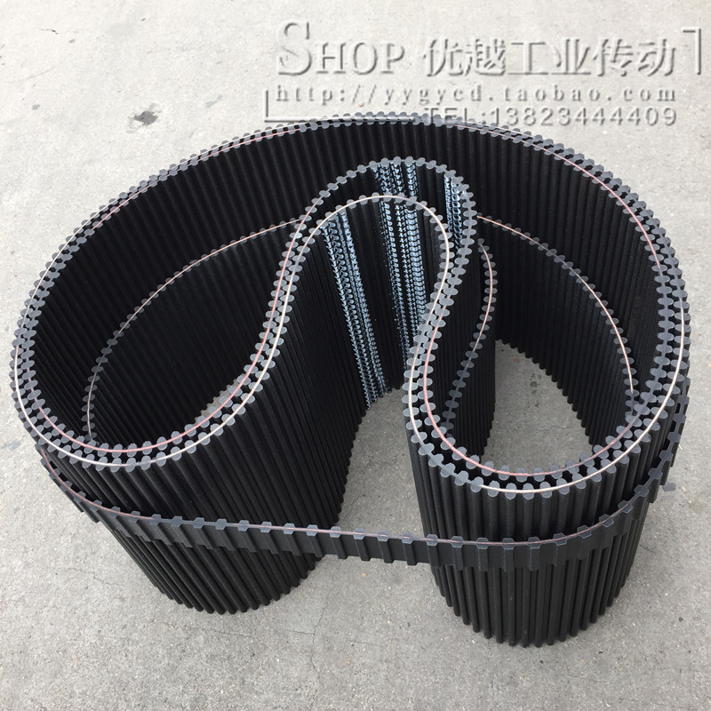 厂家直销 双面齿 橡胶同步带 圆弧双面对齿 DA L H T5 T105M 8M