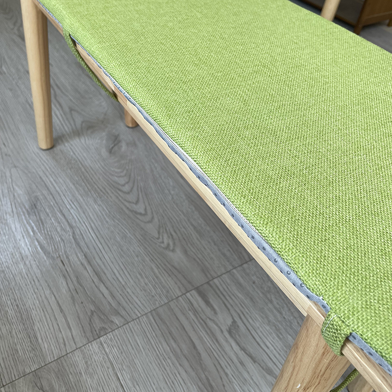 简约纯色现代长条凳坐垫长方形实木沙发座垫茶椅凳子垫子板凳长凳