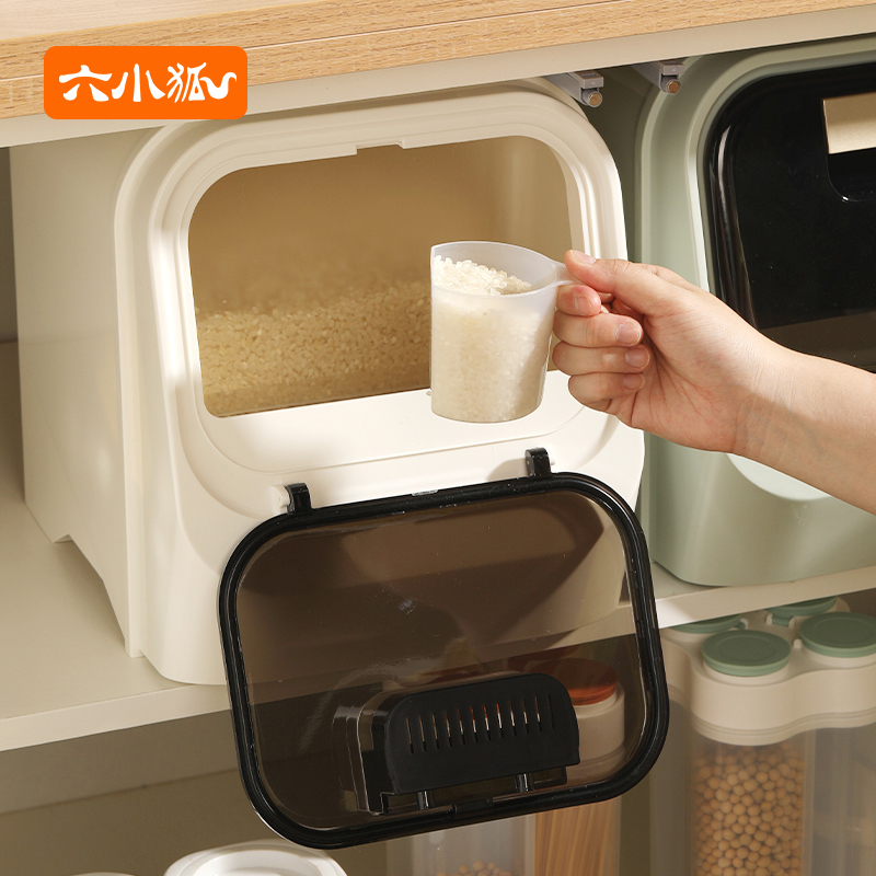 装米桶家用食品级防虫防潮密封储米箱米缸厨房加厚面粉储存罐收纳