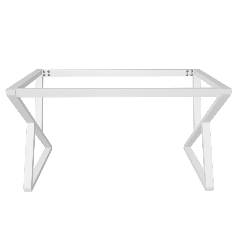 新品办公桌架电脑桌腿班台支撑工作台脚会议桌铁艺桌脚书桌可定做