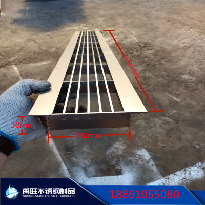 现货304不锈钢地沟盖板 庭院下水道格栅雨水篦子阳台淋浴地漏定制