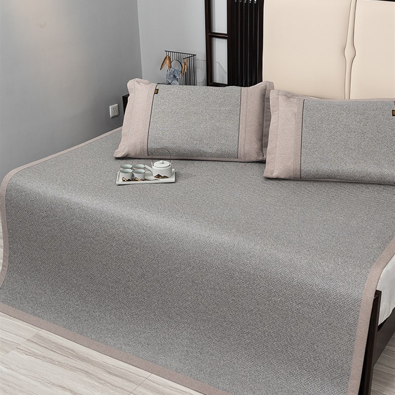 老席匠藤席凉席1.8m床三件套1.5m1.2米可折叠高档加厚草席空调席