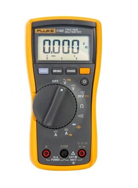 福禄克万用表115C/116C/175/177掌上型真有效值钳形万用表179