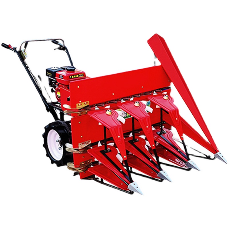 小型收割机多功能家用手推式小麦谷子辣椒艾牧草玉米杆青储割倒机