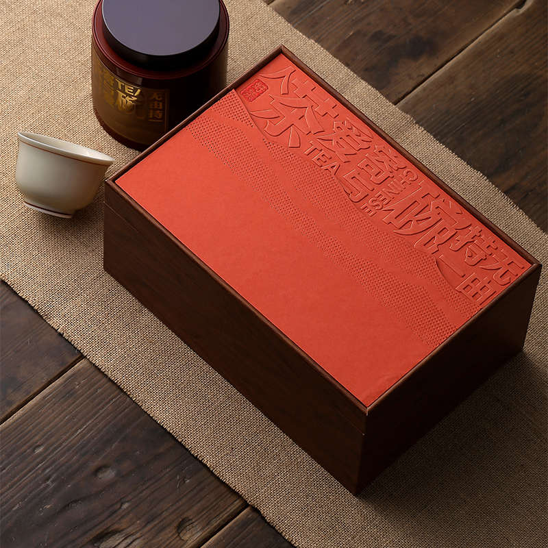 中秋新款高档马口铁罐加主人w杯茶叶包装盒空礼盒红茶茶叶罐包装