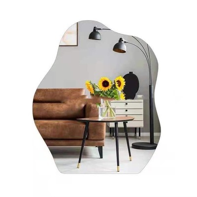 云朵化妆镜台式桌面无灯梳妆台镜子轻奢高级智能镜卧室梳妆镜