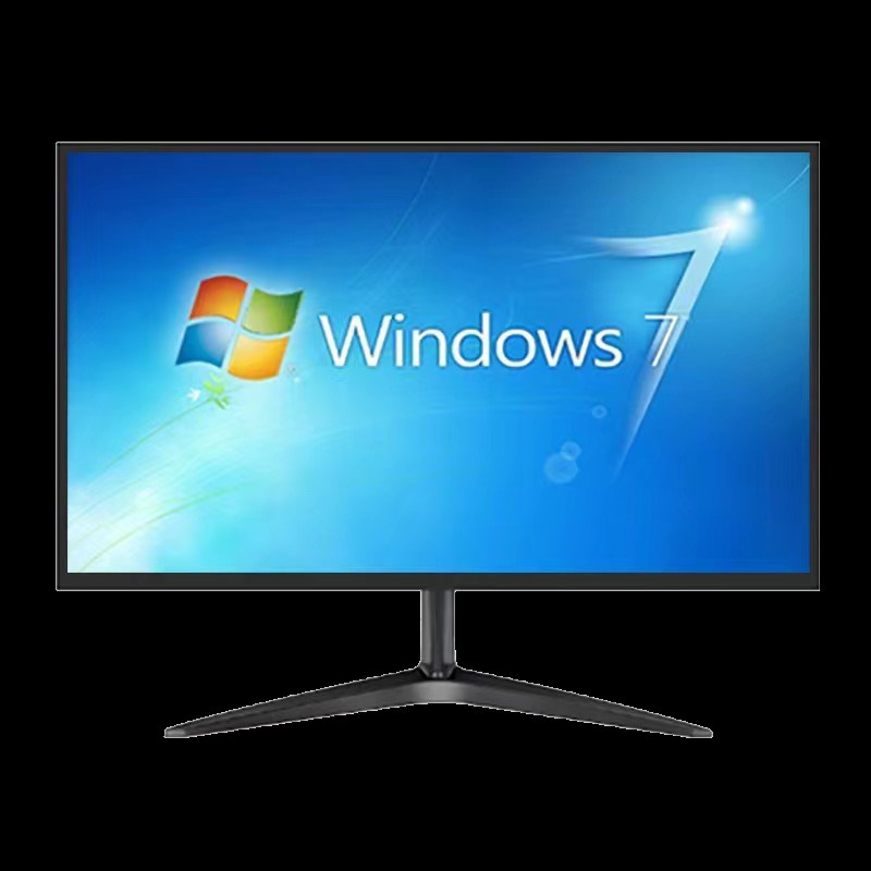 电脑显示器19寸高清22/24/27英寸无边框直面台式4K监控液晶屏