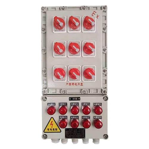 新品防爆检修插销动力电箱柜断路器开关箱控制箱照明X配电箱空箱a