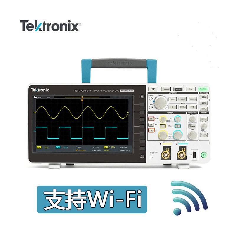 泰克双通道数字存储示波器100M TBS2072 TBS2102 TBS2074 TBS2104