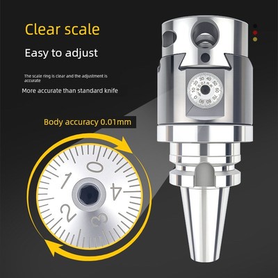 Nbh2084精密闸刀微调头套装数控加工中心内孔闸刀刀架Bt30/40/50