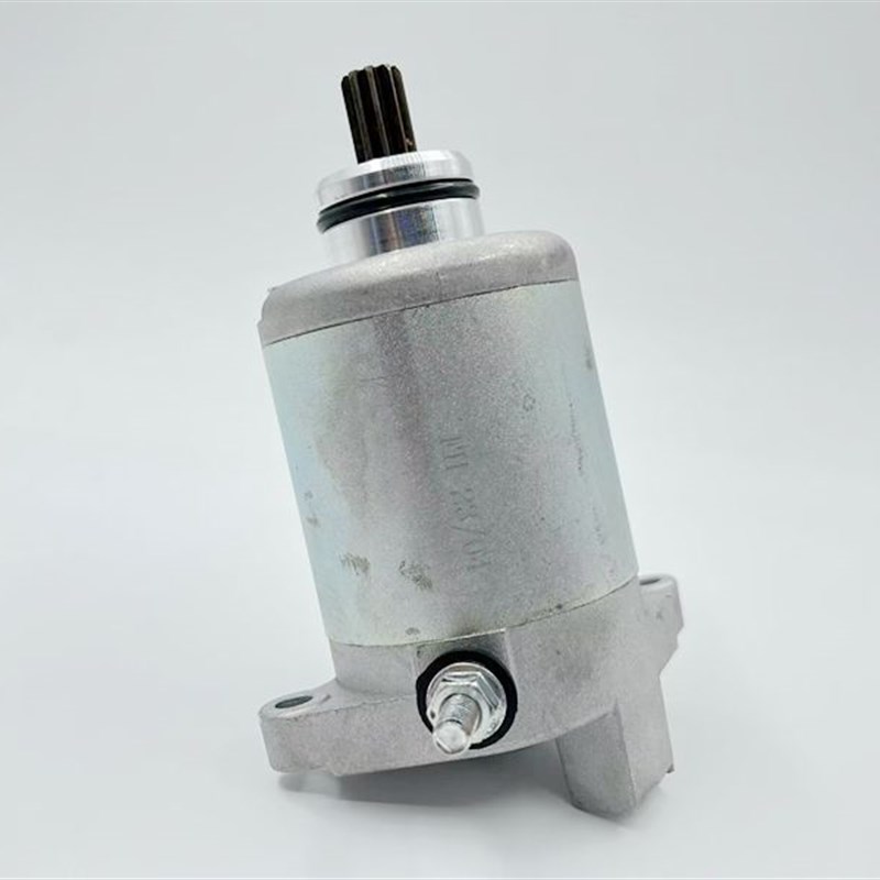 适用比亚乔都市飞翔BYQ125T-3E 启动马达FLY125台风SR125起动电机