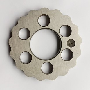 微型摆线针轮减速机配件摆线轮6孔齿轮片摆盘牙盘WB100减速器摆片