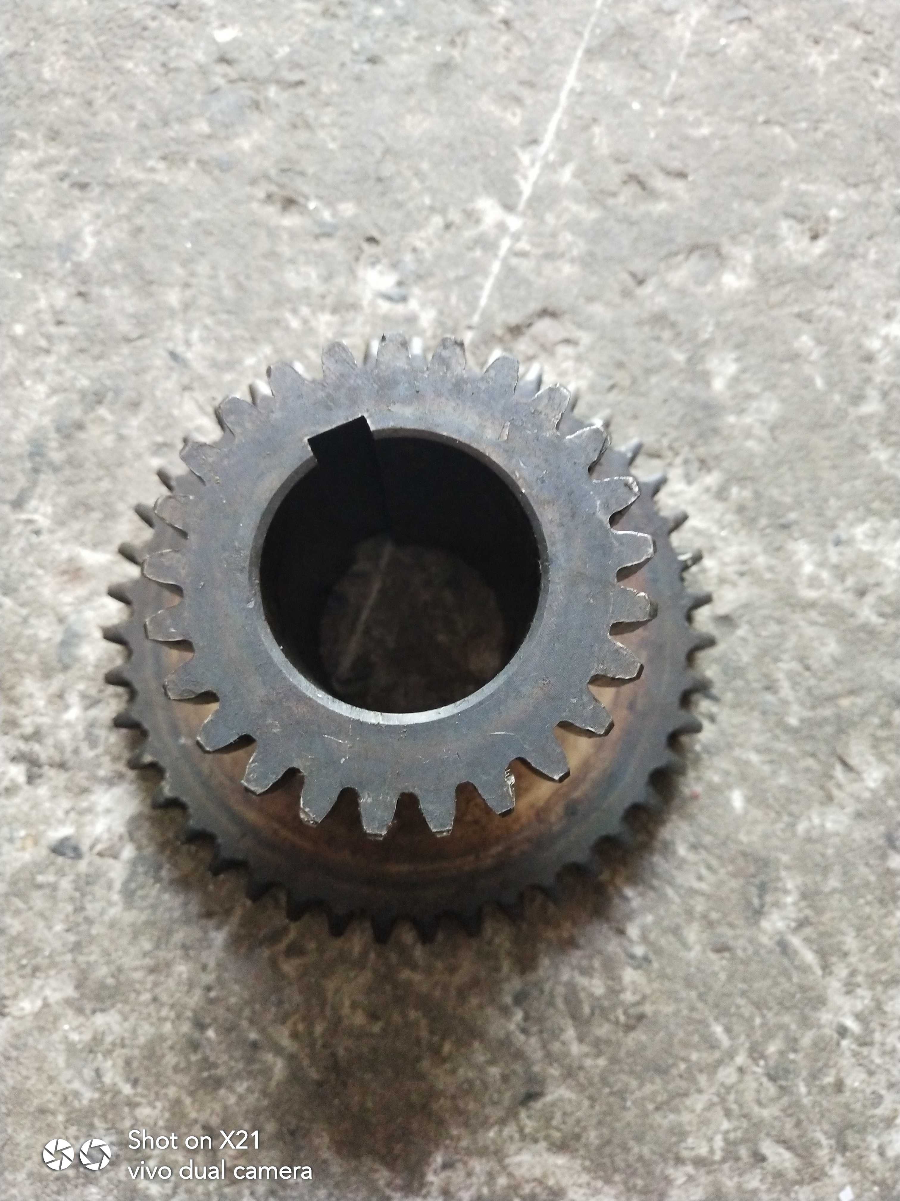 南京盐城机床厂C618/C6136A车床配件2067双联齿轮Z25/43模数3