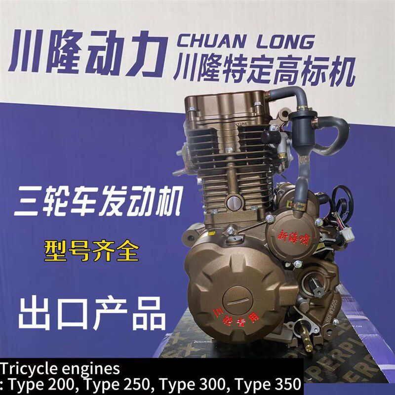 万虎三轮机车200海啸250捍威300劲擎战 350自动宗悍水冷引擎