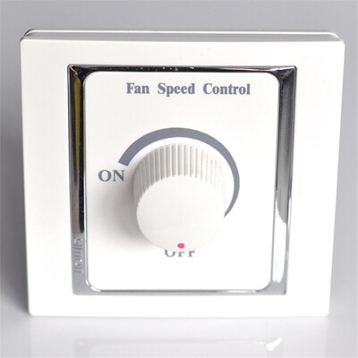 西蒙开关新贵58系列 100W风机盘管调速开关 S56202