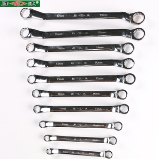 胜达梅花扳手电镀双头机修汽修眼镜扳手两头呆扳手五金工具