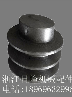 三角皮带轮 铸铁 电机皮带盘 A型双槽/直径60150mm(头平)厂家