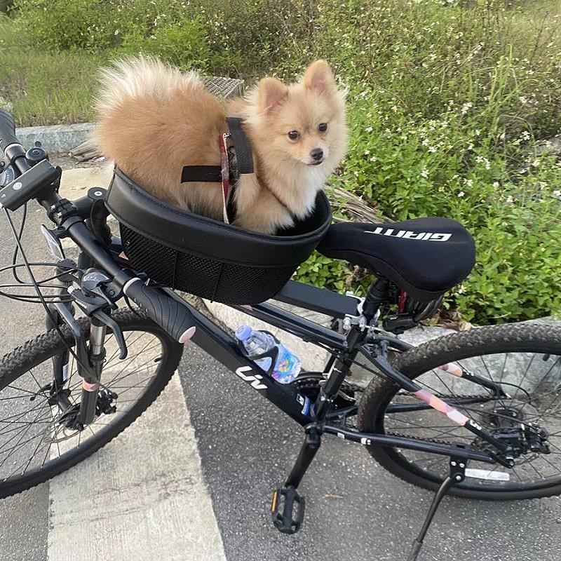 适用喜德盛自行j车宠物筐狗狗座椅前置山地公路车篮子折叠车猫猫