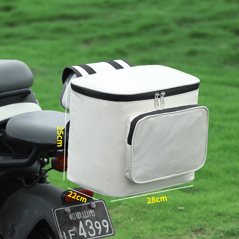 国标电动自行车储物包后尾包箱后座包电瓶车头盔收纳挂包靠背包袋