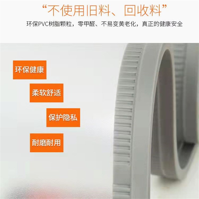 供应磁吸磨砂门帘 家用pvc塑料磨砂半透明软门帘多种规格