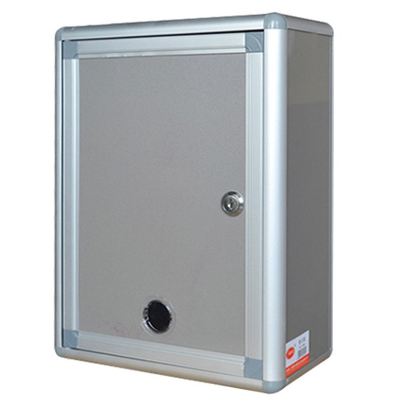 中号意见箱投诉箱挂墙带锁铝合金建议箱总经理信箱举报箱