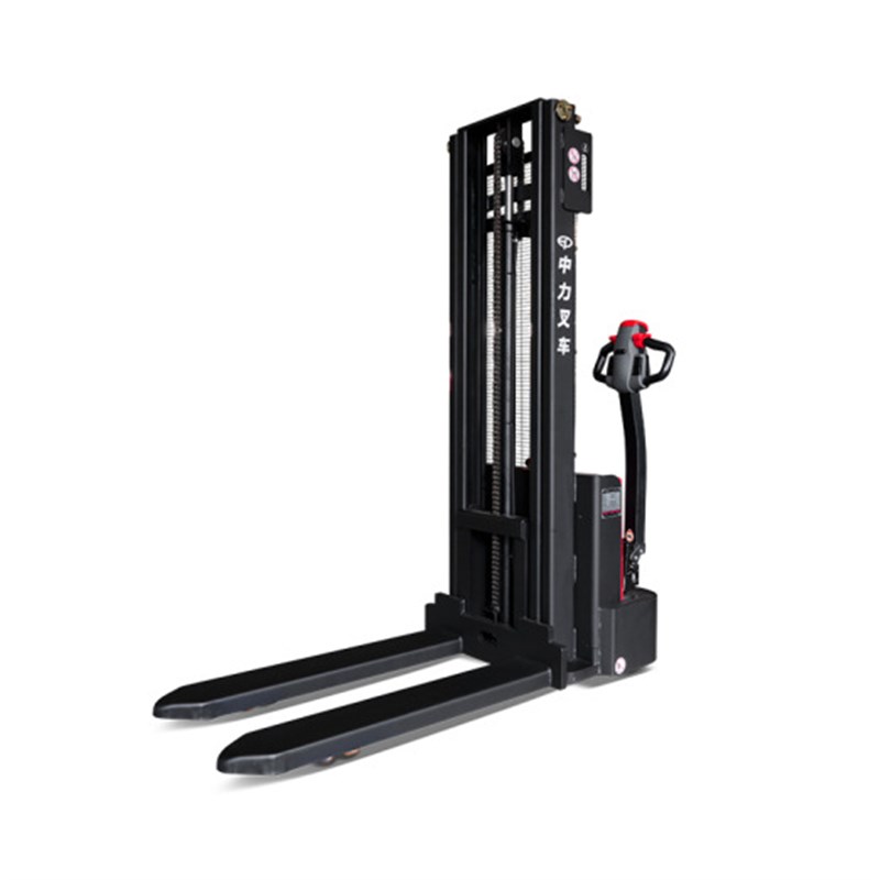 中力全电动堆高车1.5吨3米升高EST152Z堆垛车堆高车装卸 电动叉车