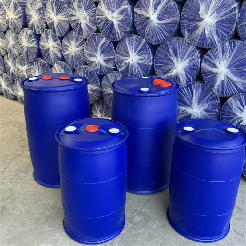 山东供应100升双环闭口塑料桶 蓝色加厚100公斤化工桶 100L塑料罐