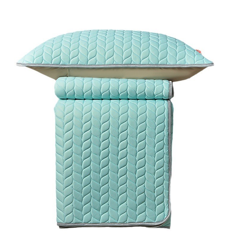 夏季乳胶凉席三件套冰丝席加厚床单夏天床垫子学生宿舍空调软席子