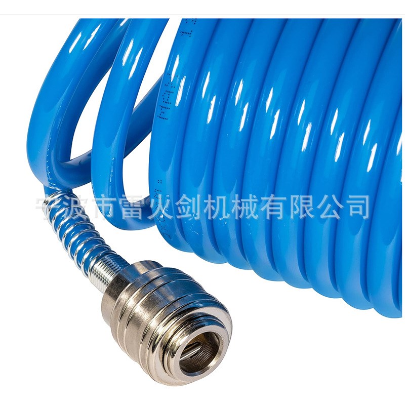 欧式快速接头 轮胎维修打气软管 充气管5米 8mm接头 气动工具