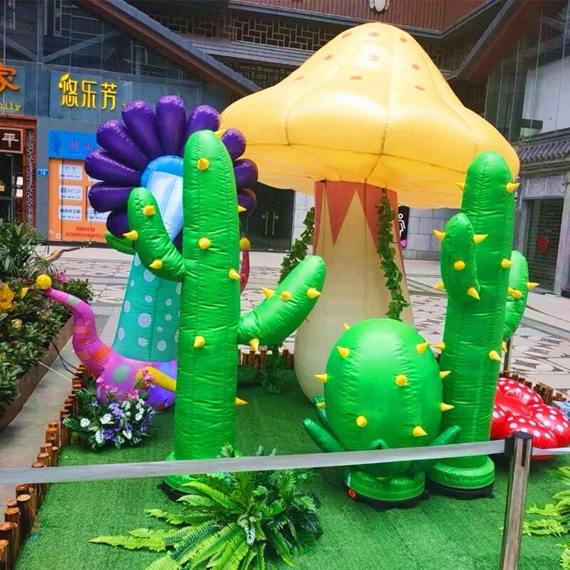 新款活动美陈大型充气花朵仿真花卉气模发光桃花莲花蘑菇道具模型,节庆用品/礼品,充气用品,淘宝优惠券,粉丝福利购,淘宝优惠卷