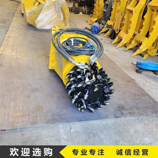 热销铣挖机铣挖头隧道掘进矿山横纵向铣刨路面边坡开槽铣刨机现货