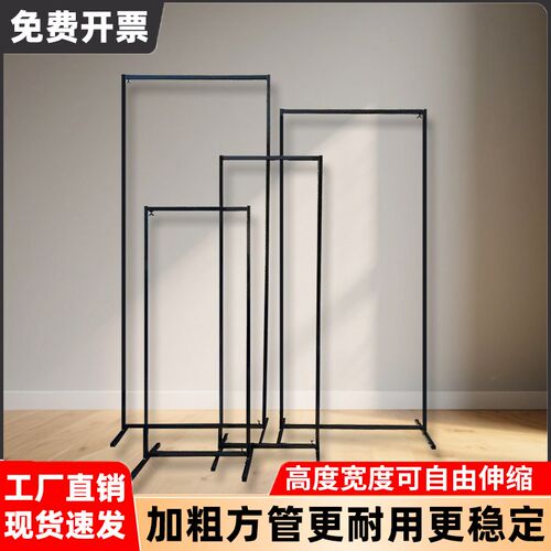 婚庆道具铁艺拱门板背景架拱门海报架子布置广告迎宾婚礼舞台架
