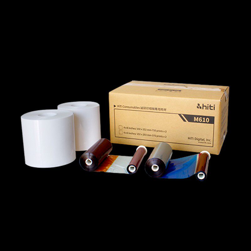 呈妍M热升华照片打印机相纸呈研m证件照寸寸相纸色带耗材