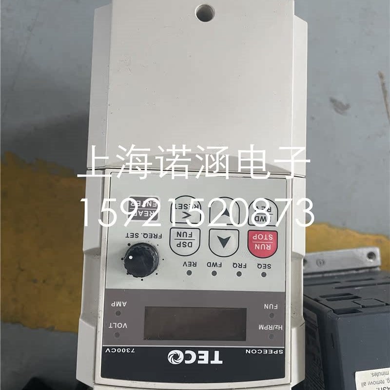 东元7300CV变频器 JNTHBCBA0001BE-U- 0.75KW 380V测试好变频器