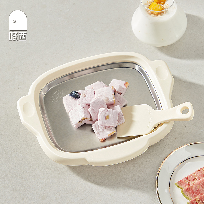 咚西家用儿童小型炒冰机免插电自制炒冰激凌专用酸奶机迷你炒冰盘