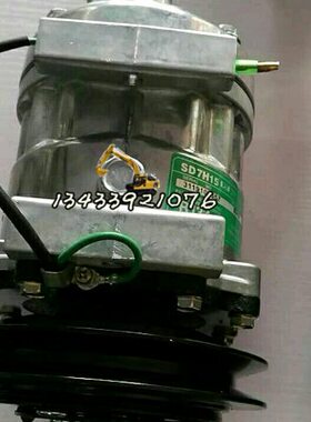 挖掘机住友SH120/200/220/300/A1/A2/A3空调压缩机空调泵冷气泵