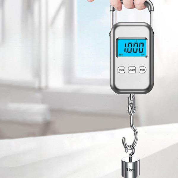 便携式手提电子秤50KG精度随身家用买菜行李快递挂钩弹簧称鱼器,厨房/烹饪用具,手提秤/挂秤,淘宝优惠券,粉丝福利购,淘宝优惠卷