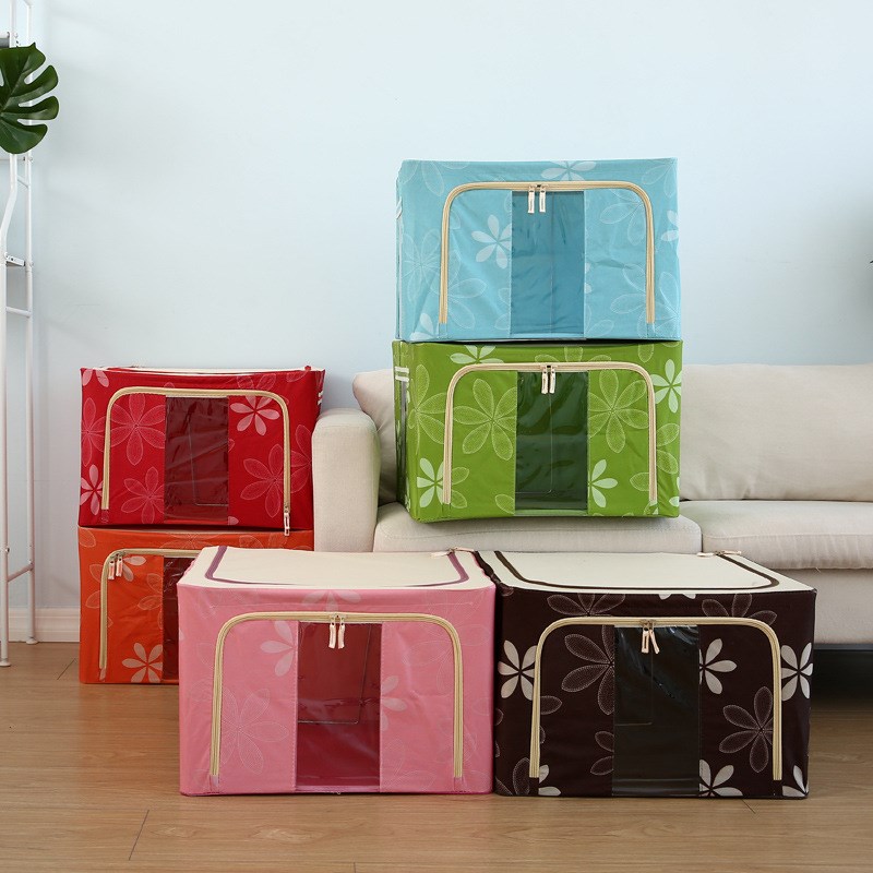 折叠牛津a布收纳箱120l特大号超大容量布艺100升150衣物被子整理