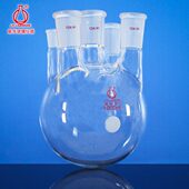 1000 10000mlLH 2000 直五口蒸馏反应圆底烧瓶500 3000 5000